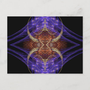 FRAKTAL ART SERIEN #1 Postkarten
