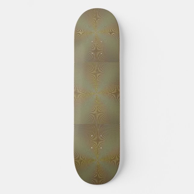 Fraktal Art Skateboard (Vorderseite)