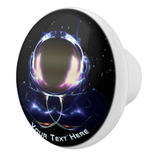 Fraktal Astronaut Keramikknauf
