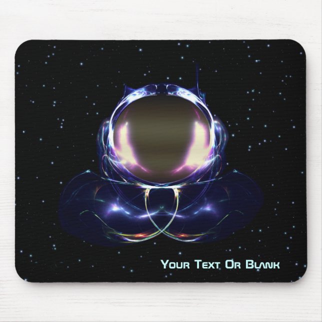 Fraktal Astronaut Mousepad (Vorne)