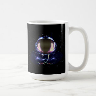 Fraktal Astronaut Tasse