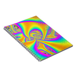 Fraktal aus spaltfähigem Glas Notizblock