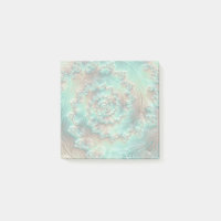 Fraktal aus verdünnter Pastel