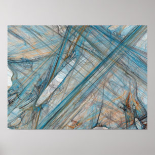 Fraktal-Ausdruck II Poster