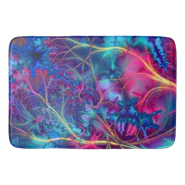 Fraktal-Bad-Matte Badematte (Vorderseite)