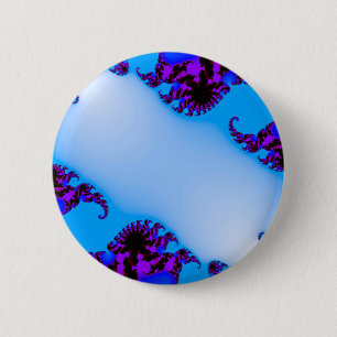 Fraktal blau button