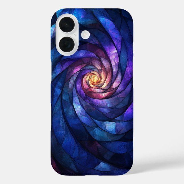 Fraktal Bloom Case-Mate iPhone Hülle (Rückseite)