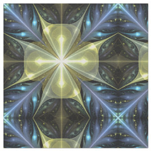 Fraktal Bloom Fabric Stoff