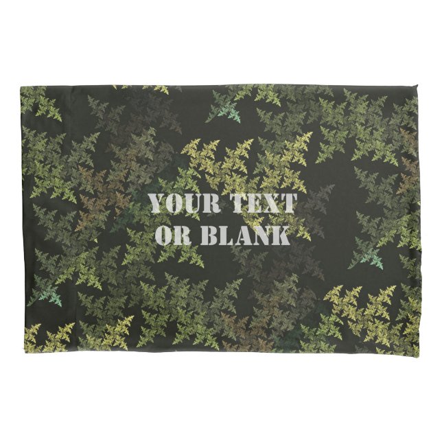 Fraktal Camouflage Kissenbezug (Vorderseite)