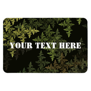 Fraktal Camouflage Magnet