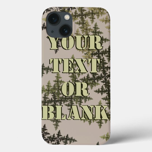 Fraktal Camouflage - Sommer Case-Mate iPhone Hülle (Rückseite)