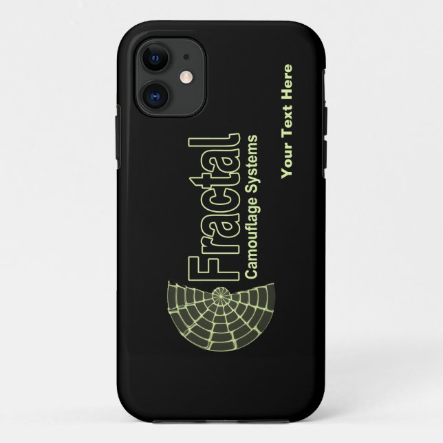 Fraktal Camouflage Systems Logo Case-Mate iPhone Hülle (Rückseite)