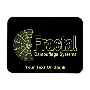 Fraktal Camouflage Systems Logo Magnet