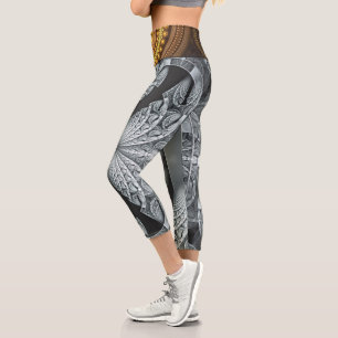 Fraktal Capri Leggings