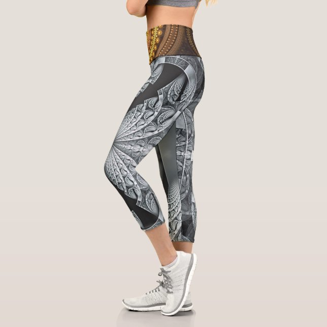 Fraktal Capri Leggings (Links)