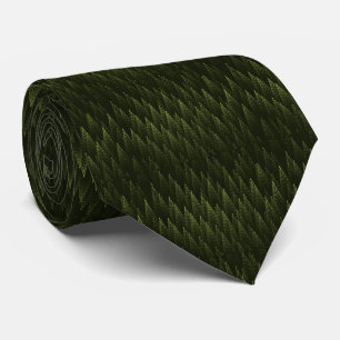 Fraktal Conifer Forest Krawatte
