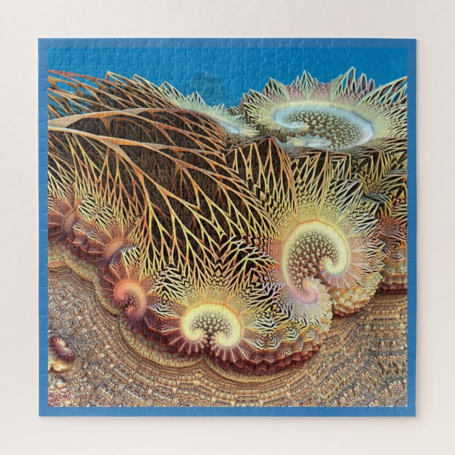 Fraktal Coral Reef Puzzle (Vertikal)