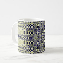 Fraktal der optischen Illusion Kaffeetasse