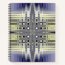 Fraktal der optischen Illusion Notizbuch