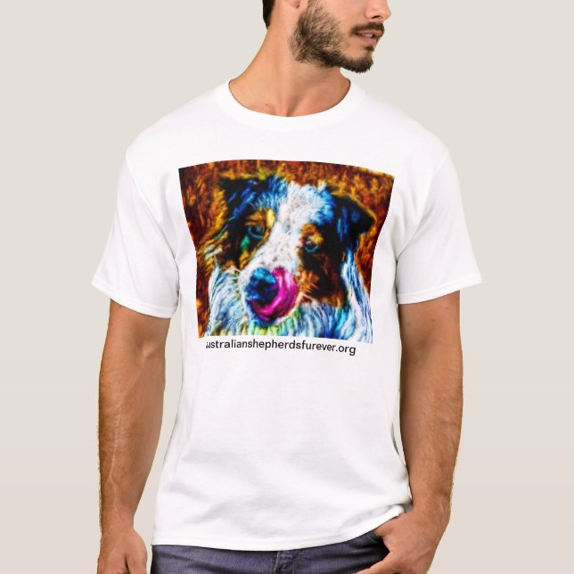 Fraktal Design-australische Shirts #2 (Vorderseite)