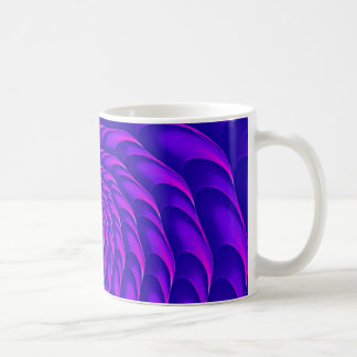 Fraktal Design (Cricca Nuss, UV) auf Kaffee-Tasse Tasse