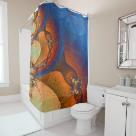 Fraktal Duschvorhang