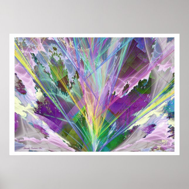 Fraktal Fantasy 3 Poster (Vorne)