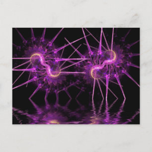 Fraktal Fantasy Insecke Postkarten