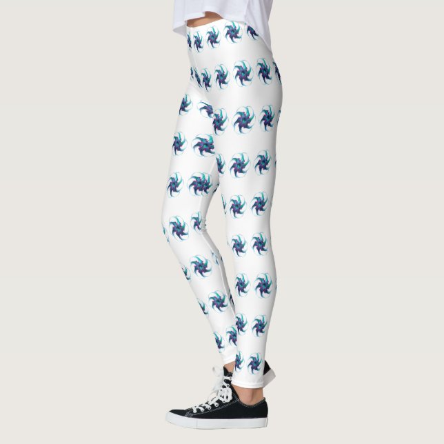 Fraktal Fantasy Wirbel Leggings (Links)