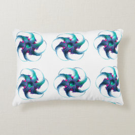 Fraktal Fantasy Wirbel Pillow Dekokissen