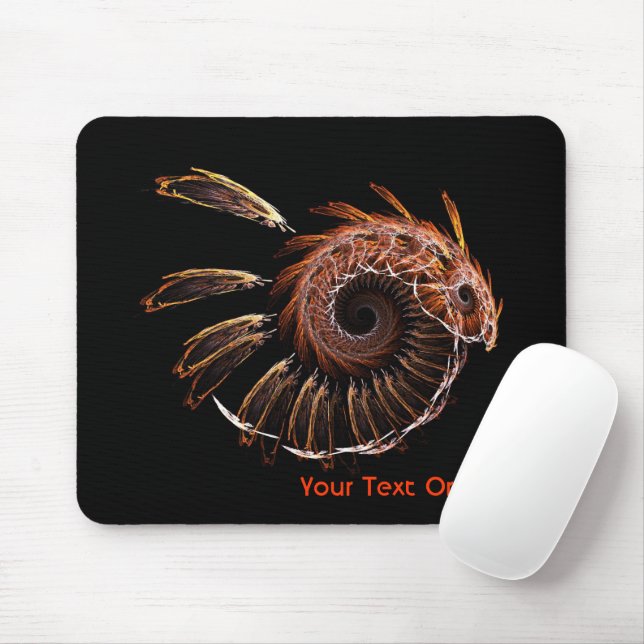 Fraktal Firebird Mousepad (Mit Mouse)