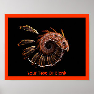 Fraktal Firebird Poster