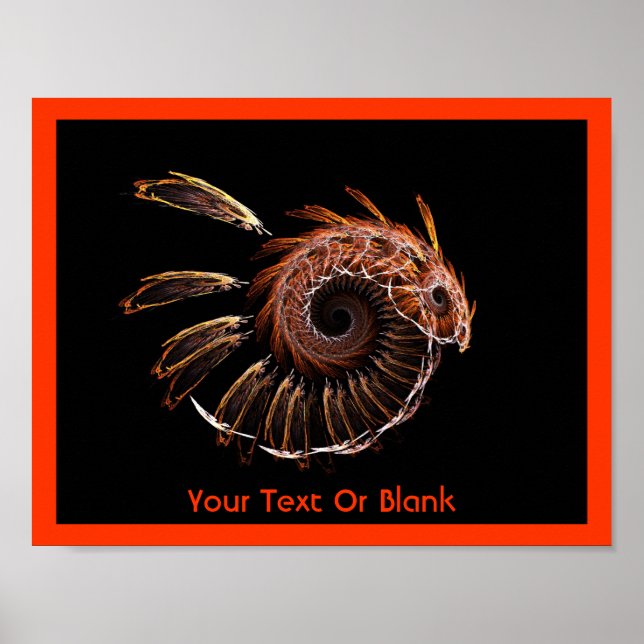 Fraktal Firebird Poster (Vorne)