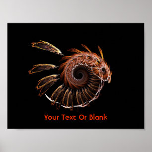 Fraktal Firebird Poster