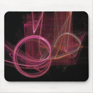 Fraktal Flamme Abstrakt 01 Mousepad