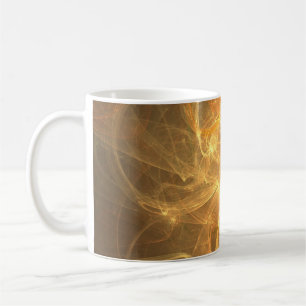 Fraktal Flammenraumenergie-Fantasie Kaffeetasse
