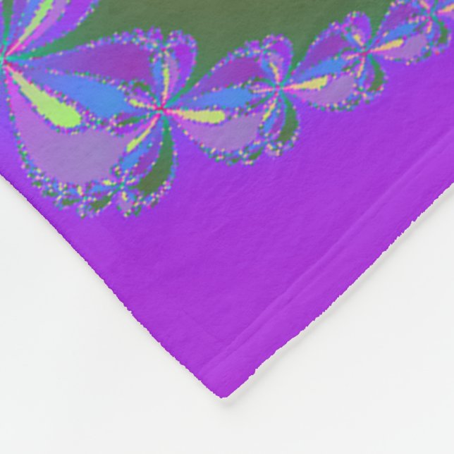 Fraktal Fleecedecke (Ecke)