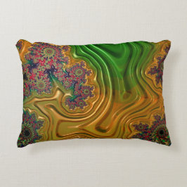 Fraktal Forest Dekokissen