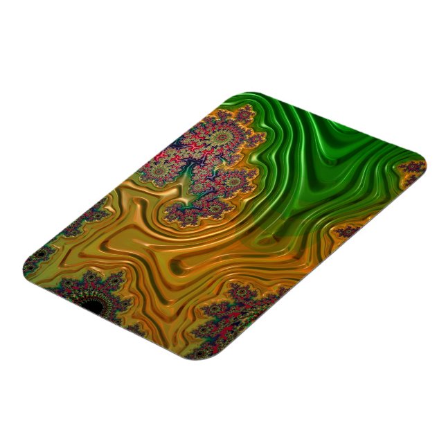 Fraktal Forest Magnet (Linke Seite)