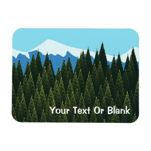 Fraktal Forest Magnet