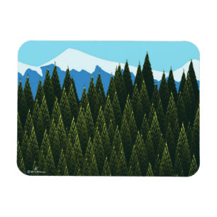 Fraktal Forest Magnet