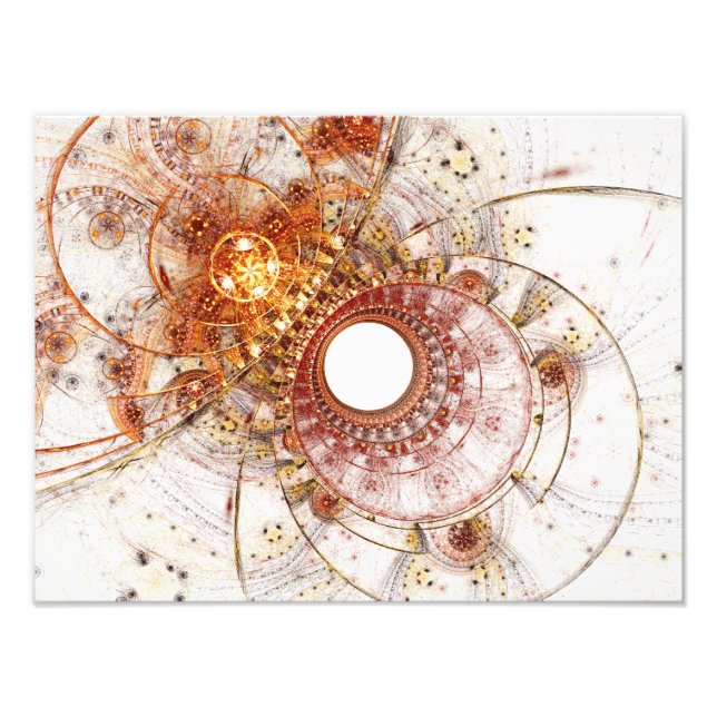 Fraktal Foto: Fiery Temperament Fotodruck (Vorne)