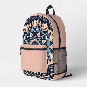 Fraktal Fusion Bedruckter Rucksack