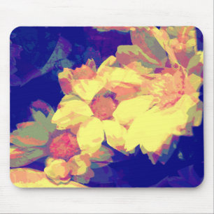 Fraktal-Gänseblümchen Mousepad