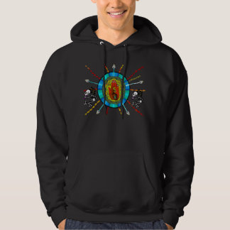 Fraktal gebürtiges Kokpelli (hoody deluxe der Hoodie