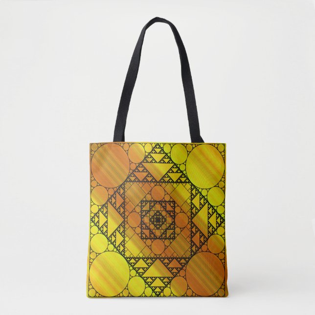 Fraktal Geometry Mehrdruck-Beutel (Vorderseite)