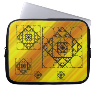 Fraktal Geometry Notebook-Gehäuse Laptopschutzhülle