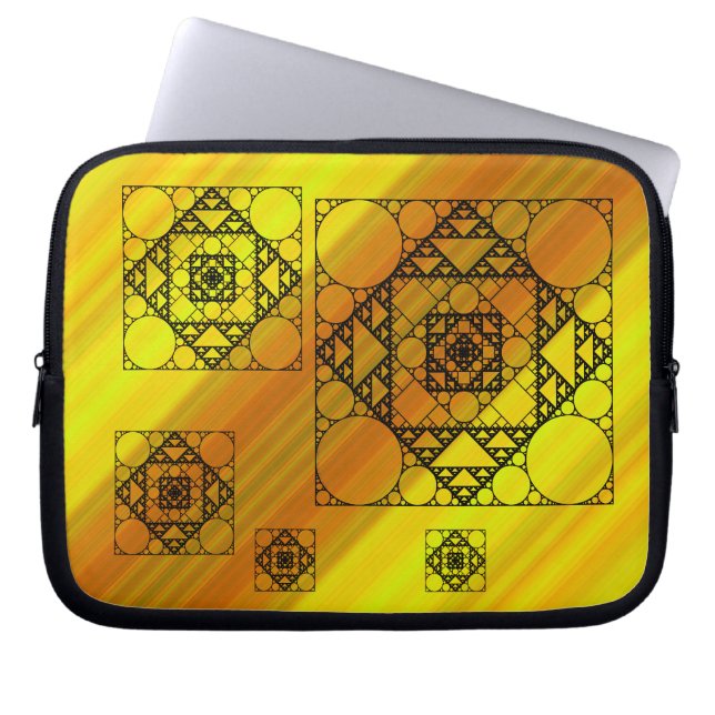 Fraktal Geometry Notebook-Gehäuse Laptopschutzhülle (Vorderseite)