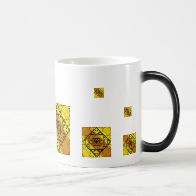 Fraktal Geometry-Tasse Verwandlungstasse (Rechts)