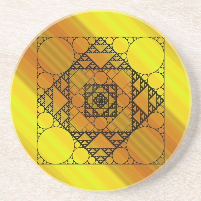 Fraktal Geometry Untersetzer (Vorne)